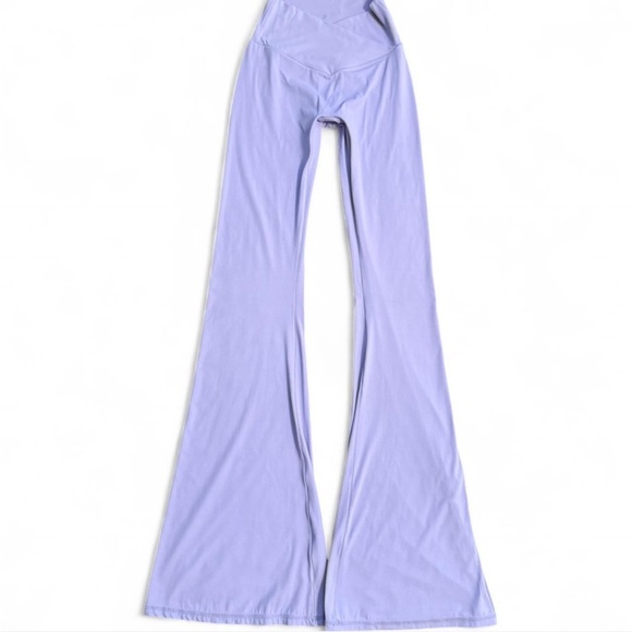 Lavender Flared Yoga Pants. Long. Small - Picture 1 of 5